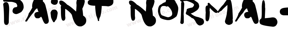 Paint Normal字体转换